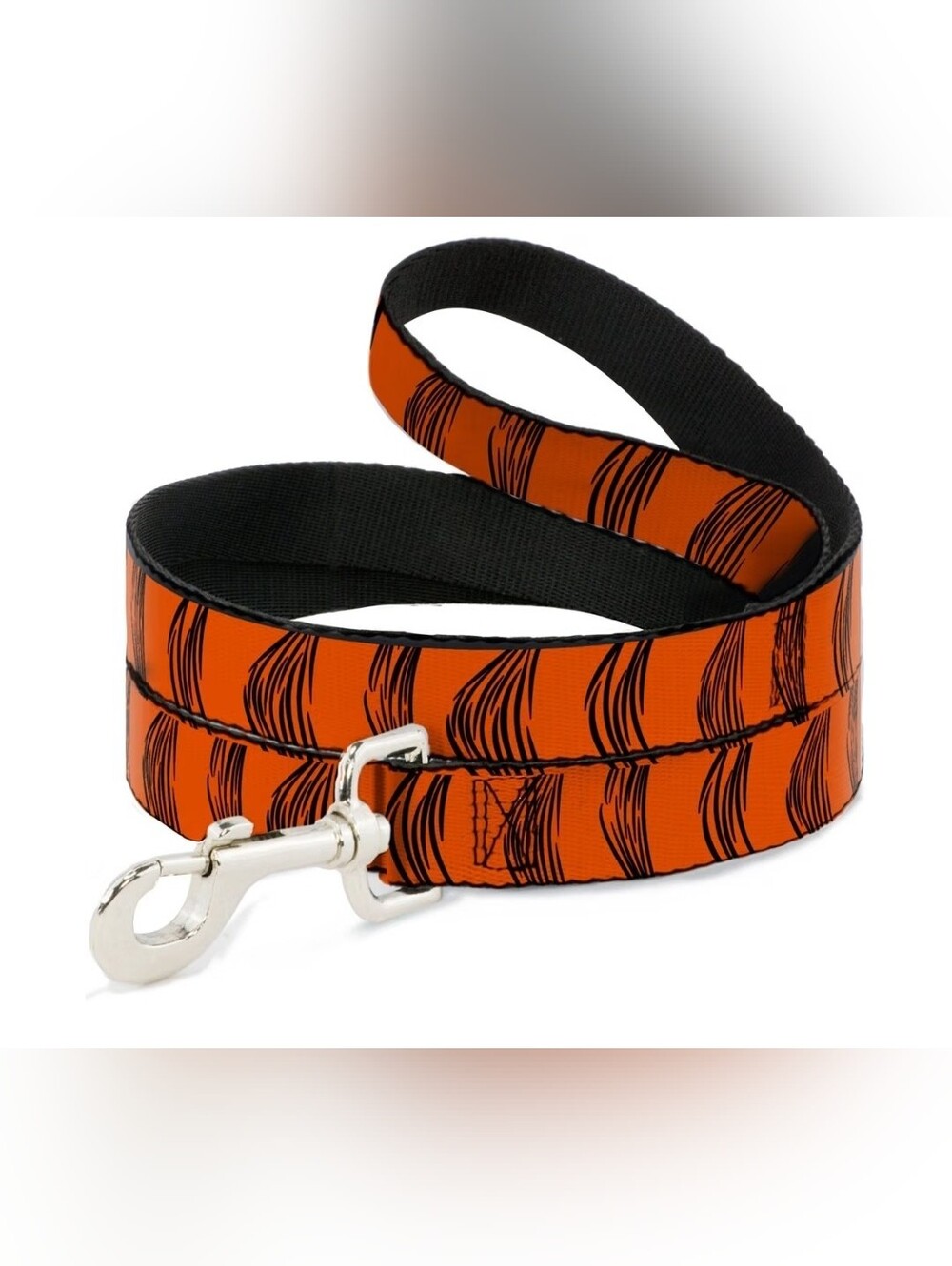 Buckle-Down 6ft Long Wide Dog Leash - Tiger Stripe Pattern Pet Leash